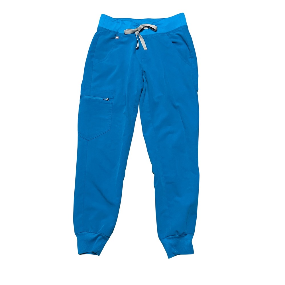 Figs Zamora Jogger Scrub Pants TEAL XXS Petite